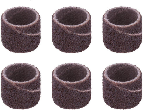 Dremel 408 1/2-Inch Sander Bands, Coarse, 6 Pack, Rotary Tool Accessory