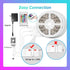 200ft, hyrion LED Strip Lights Music Sync LED Lights Strip for Bedroom, RGB Color Changing Bluetooth LED Lights