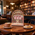 Nouysoc Counter Counter, Book Tracker, Books Read This Year Book Lover Gifts for Women, Reading Progress Display, Pink