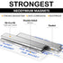 DIYMAG Strong Neodymium Bar Magnets with Double-Sided Adhesive, 60 x 10 x 3 mm, Pack of 6