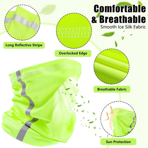 KJX Summer Hardhat Sun Shade, Hard Hat Visor Sun Shade Full Brim with Mesh Cape and Neck Gaiter, Hard Hat Sun Shield
