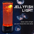 DLBJZQXC 7Color Bubble Jellyfish LED Ocean Lamp, Changing Cylinde Fish Night Light, Mini Fish Aquarium Tank Table Mood