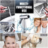 REWEE Set ABS Handheld Bidet Sprayer for Toilet, Chrome Plate Plastic Bidet Attachment for Toilet,Cloth Diaper Bidet
