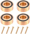 CZMZHFC 4 Pcs Cutting Board Metal Feet with Screws,0.79" H*0.32" W Board Feet