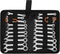 Premium 22-Piece Midget Wrench Set, Mini Combination Wrench Set Metric & SAE with Carry Pouch