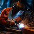 CODOHI Welding Bib Leather Helmet Cover with Press Fit Seal | Compatible with Most Welding Helmets