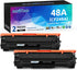 INK E-SALE Compatible Toner Cartridge Replacement for HP 48A CF248A (Black, 2-Pack) for HP Pro M15 M15w M16a Printer