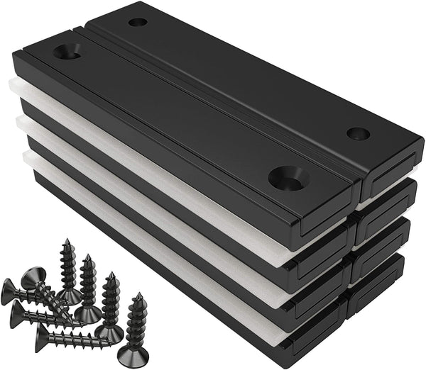 Magnetpro Rectangular Magnets 80 LBS Force Size 2.36" x 0.53" x 0.20"