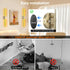 TiInsta 360DIY 3000K-6500K Dimmable Battery Operated Wall Sconce,Wireless Wall Lights with Remote, Rotatable RGB Lamp