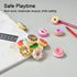 Donut Erasers for Kids, Bulk 24 Pieces, 3D Cute Fun Food Erasers for Party Favors, Classroom Prizes