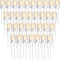 Mudder 60 Pcs Valentine's Day LED 5mm Outdoor String Light Mini Replacement