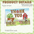 Motiskyy 24 4H 4H, Pcs Thank You Cards with Envelopes Bulk Blank Thank You Cards Inspirations Gifts for FFA(Farm)