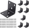 Heavy Duty Stainless Steel Corner Bracket,ULIFESTAR L Shaped Shelf Bracket 90 Degree