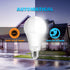 TOBUSA Dusk to Dawn Sensor Light Bulb Outdoor, A19 LED Bulbs Auto On OFF 100 watt Equivalent, E26 Sensor Bulbs Neutral White 4000K, 11W 1200lm Smart Light Bulbs for Porch Garage Security, 4PACK by TOBUSA