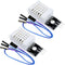 2Pcs DHT22/AM2302 Digital Temperature - Humidity Sensor Module: DC 3.3-5 Volt Temp Humidity Gauge Monitor for Arduino