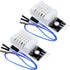 2Pcs DHT22/AM2302 Digital Temperature - Humidity Sensor Module: DC 3.3-5 Volt Temp Humidity Gauge Monitor for Arduino