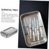 8 Inch Stainless Steel Medical Instrument Tray with Lid - Ideal for Home and Salon Use