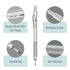 Mr. Pen Metal Mechanical Pencil Set, 5 Sizes, 0.3, 0.5, 0.7, 0.9, 2mm for Sketching and Drafting
