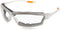 MCR Safety Glasses LW310AF Law 3 Clear Polycarbonate Lenses with UV Protection & Anti-Fog Coating, Bayonet Temple, 1