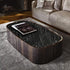 RANRAN Marble Contact Paper Granite Black Roll, Self Adhesive Peel and Stick Wallpaper for Kitchen Countertop Cabinet