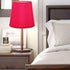 E14 Beaupretty Barrel Lamp Shade Cloth Lampshade for Table Floor Lamps Bedside Lamp Replacement Fabric Modern Lamp