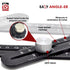 Easy Angle-ER Heavy Duty Template Tool - Ultimate Multi Angle Ruler for Measuring Angles - Premium Metal Alloy Tool