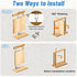 PercyEffie 200Lb Doors,360 Pivot Hinge Heavy Duty for Max Wood Door,Hidden Door Hinge for Secret Degree Rotation,Pivot