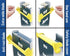 Excell Triple Premium Extra Wide Metal Multi-Rolls Desktop Tape Dispenser, ET-13371, 3 inch Wide
