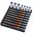 Geelin 1 Pcs Aesthetic Practitioner Syringe Tray with 8 Slots Label Bamboo