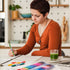 Lineon 20 Colors Gel Pens, Retractable Medium Point (0.7mm) with Grip, Smooth Writing for Adults and Kids Journals