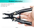 9-in-1 Wire Stripper Tool, 8inch Multifunctional Electrician Pliers for Electrical Cable Stripping, Cutting, Crimping