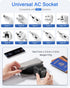 LENCENT Universal Travel Adapter, International Charger with 3 USB Ports and Type-C PD Fast Charging Adaptor for iPhone, Samsung, Tablet, Gopro. for Over 200 Countries Type A/C/G/I (USA, UK, EU AUS)