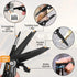 Father's Day Gifts - Hammer Multitool 15 in 1 for Men, Dad, Husband, Boyfriend - Camping Accessories Survival Gear with
