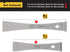 17005 2-Piece Set Titan Stainless Steel Pry Bar Scraper