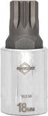 16024 Set, 9-Piece Mayhew Tools Triple Square Socket Bit Chrome Plated