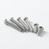 5/32-32 x 3/8'' (100Pack) Flat Head Machine Screw, Phillips Drive, 304 Stainless Steel 18-8, Bright Finish, Fully