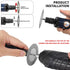 5Pcs 60mm Diamond Cutting Disc Cut Off Wheels with 5Pcs Mandrel 1/8'' Shank for Rotary Tool Drill Attachment