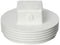 Spears P106 Series PVC DWV Pipe Fitting, Cleanout Plug, 2-1/2" NPT Male