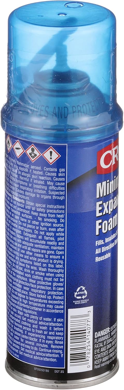 CRC-14077 Foam Sealant, 12 oz, Off-White/Yellow