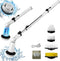 Electric Spin Scrubber, Upgraded Bathroom Cleaner, Power Shower Cleaning Brush with Extendable