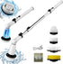 Electric Spin Scrubber, Upgraded Bathroom Cleaner, Power Shower Cleaning Brush with Extendable