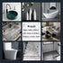 Tub, Tile and Shower Repair Kit (Color Match), Hupeyna Porcelain Repair Kit for Chips, Dents, Cracks