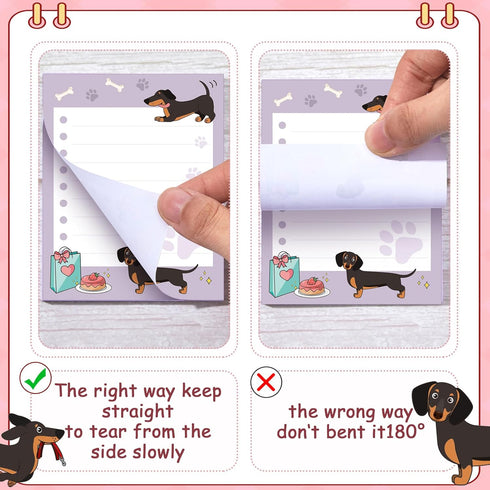 Sabary 9 Pads Sticky Notes - 3.15 x 3.94 Inches Cute Self-Sticky Note Pads, Colored Adhesive Notepad for Memo Reminder,