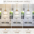 Shade,6.29" 1Light Pendant Lights Kitchen Island,Farmhouse Gold Pendant Light with Clear Glass Globe Glass Pendant