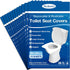 Mckanti Toilet Seat Covers Disposable - 120 Pack XL Flushable Paper Toilet