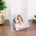 50 Pack 4x6 4x6 Yalikop Acrylic Sign Holder Bulk Slanted Back Acrylic Holder Clear Plastic Picture Frames Plastic Paper