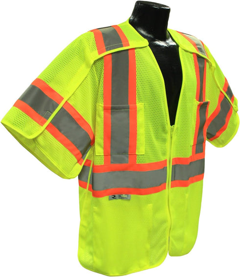 Radians SV24-3GM-M/L Industrial Safety Vest, Multicolor, One Size