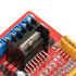 H Bridge Motor Driver Module, L298N H Bridge DC Stepper Motor Controller Board for Electric Motor