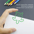 Cute Paper Clips, Pack of 100 Metal Animal Shaped Style, Electroplated Anti Slip Fancy Clips for Office School