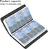 Kakurookie 240 Floral Business Card Book Holder Organizer for Women, Card Capacity, Stylish Name Card and Credit Card